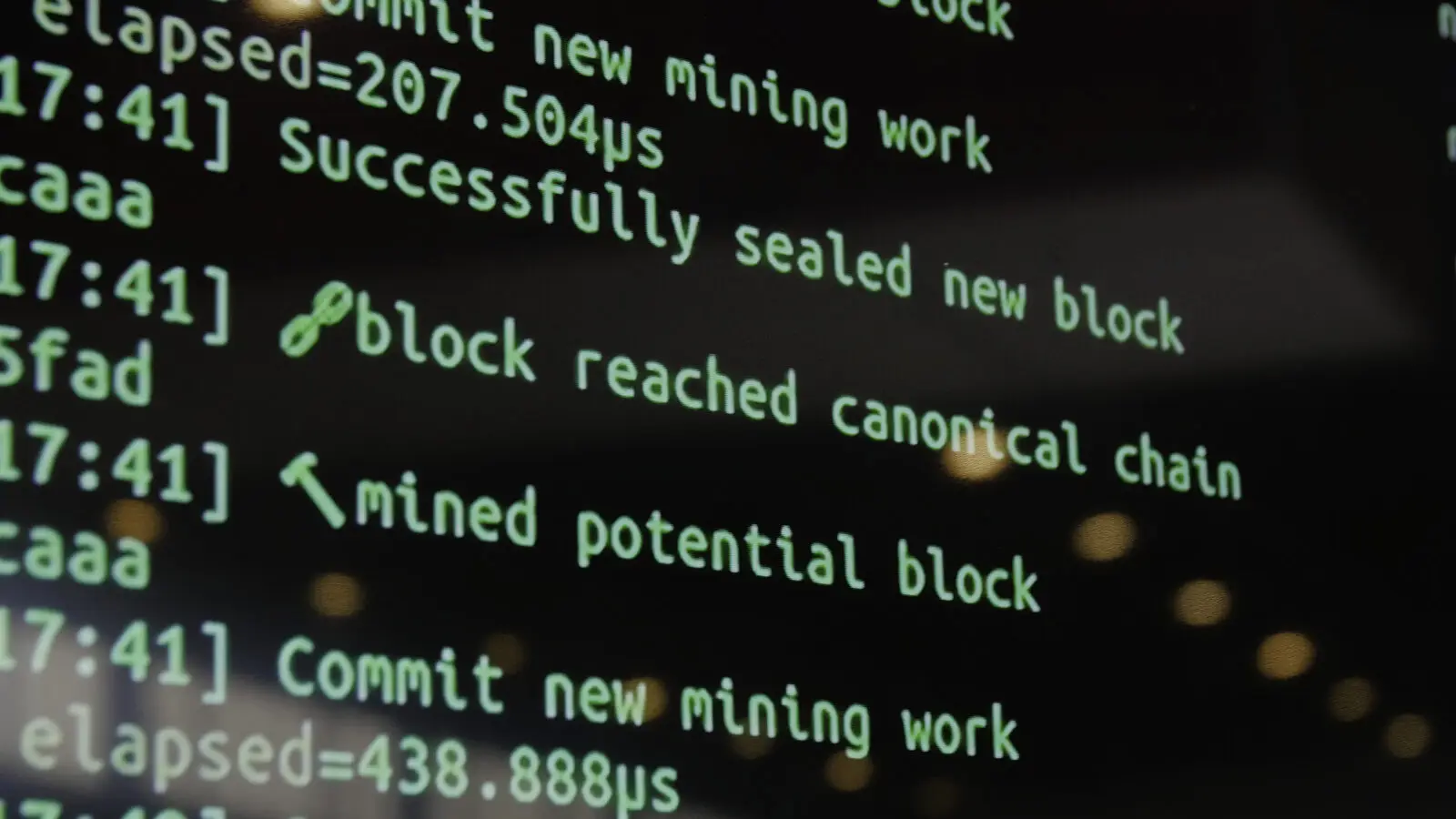 Software development code on screen representing custom technology builds for small businesses