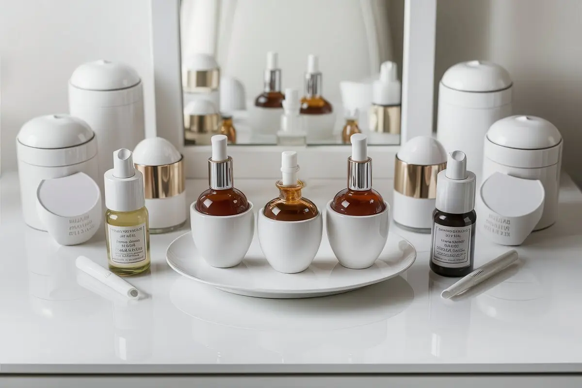 Professional skincare and beauty treatment products for med spa digital marketing and technology