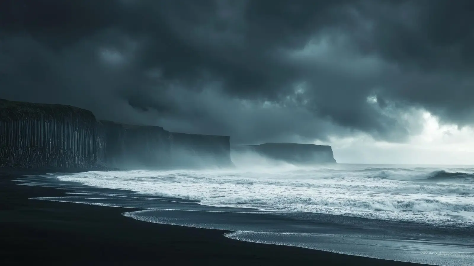 Dramatic ocean seascape representing EdgeWater Boats commitment to craftsmanship and the open water