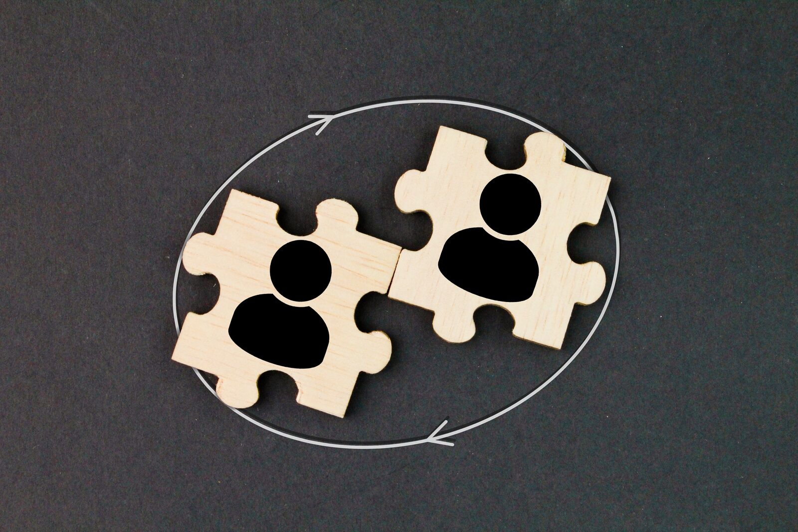 Puzzle pieces fitting together representing the decision framework for choosing between CTO and agency