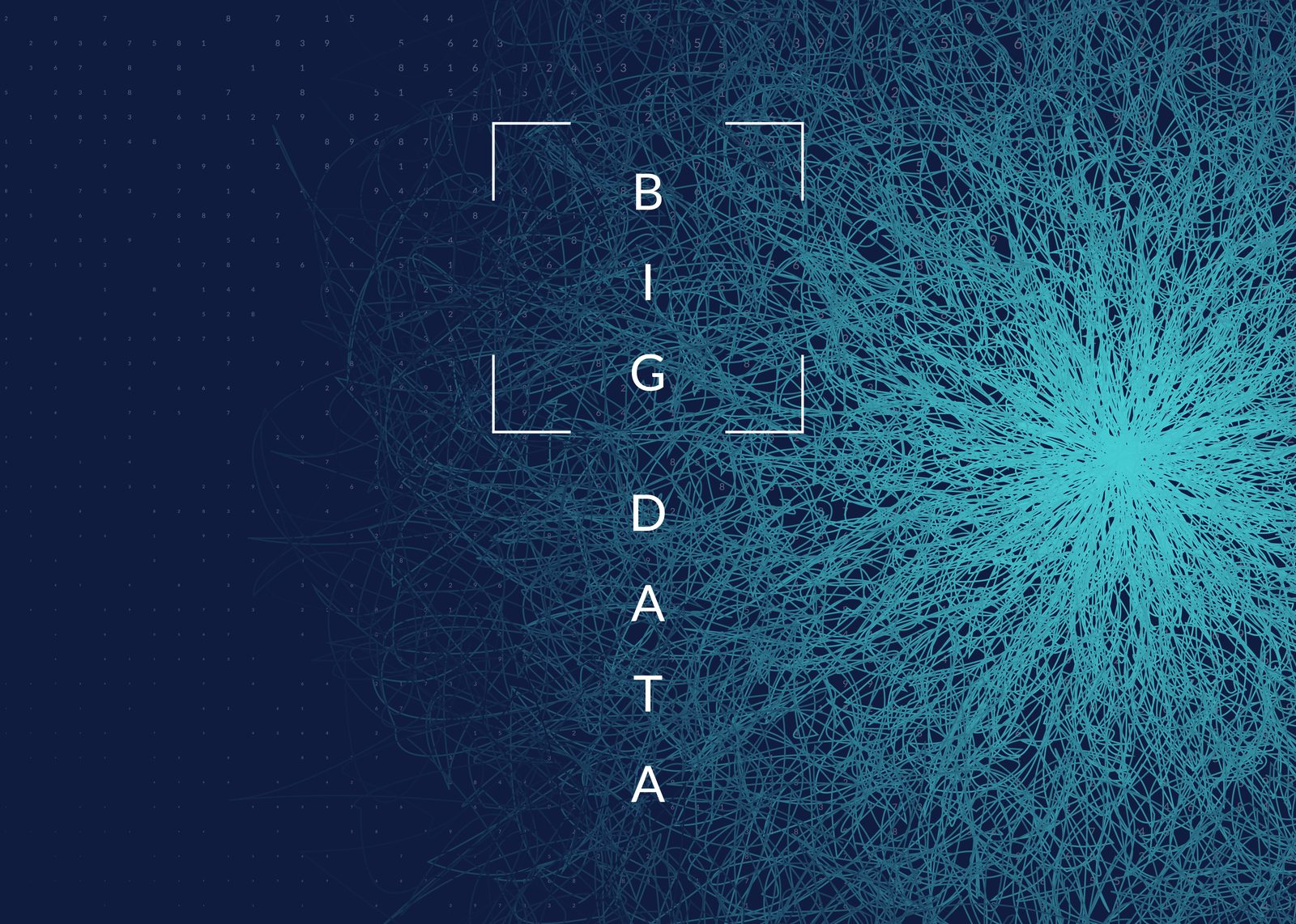 Abstract digital visualization representing AI integration services for small business operations