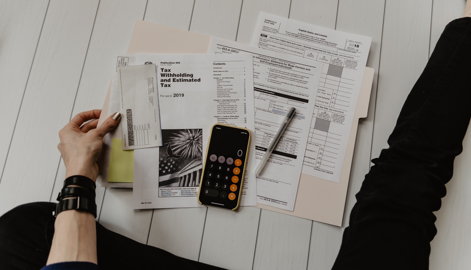 Automated document processing workflow for small business invoice and contract management